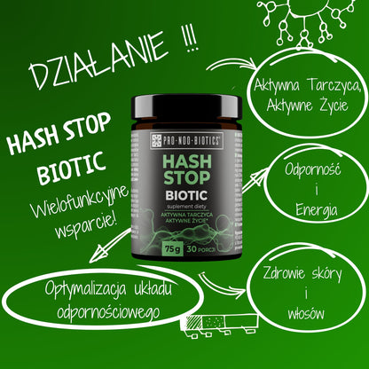 HASH STOP BIOTIC - Aktywna Tarczyca, Aktywne Życie