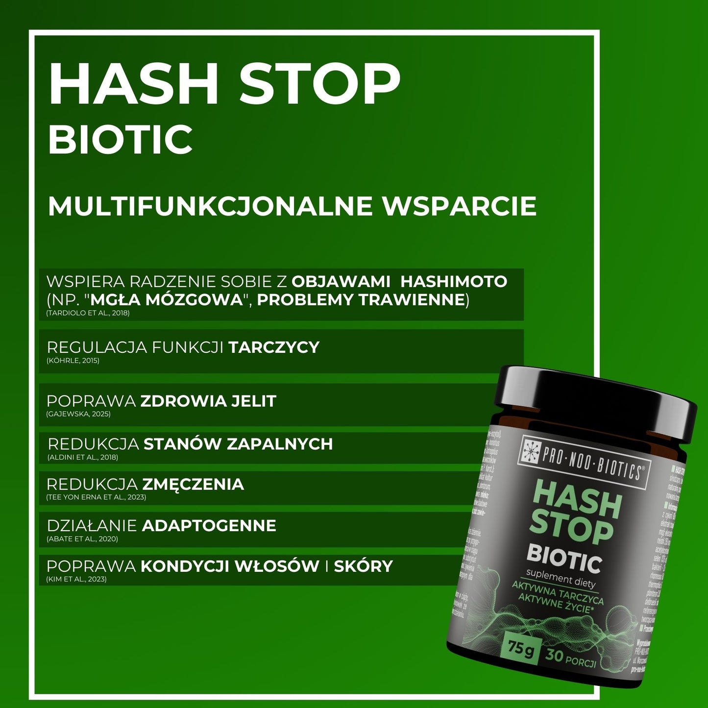 HASH STOP BIOTIC - Aktywna Tarczyca, Aktywne Życie