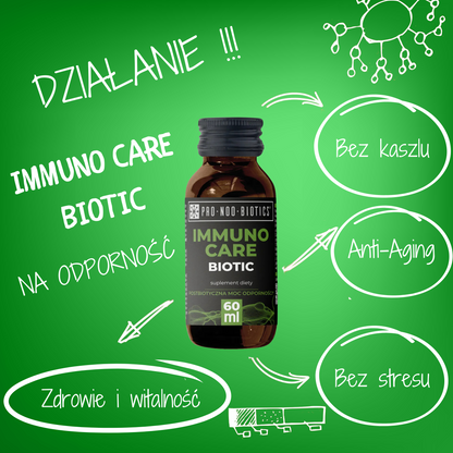 IMMUNO CARE BIOTIC - pokonaj sezon przeziębień
