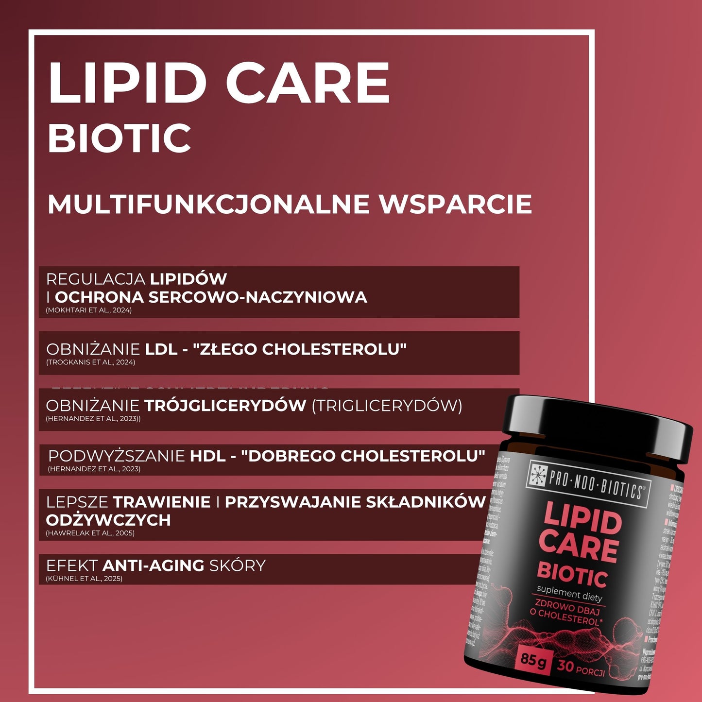 LIPID CARE BIOTIC - Zdrowo dbaj o Cholesterol