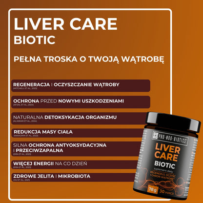 LIVER CARE BIOTIC - Zadbaj o wątrobę
