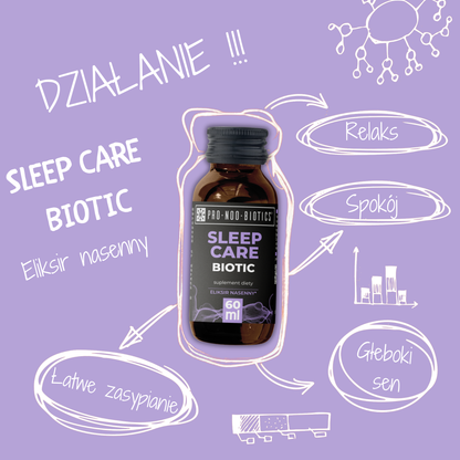 SLEEP CARE BIOTIC - Naturalny elixir nasenny
