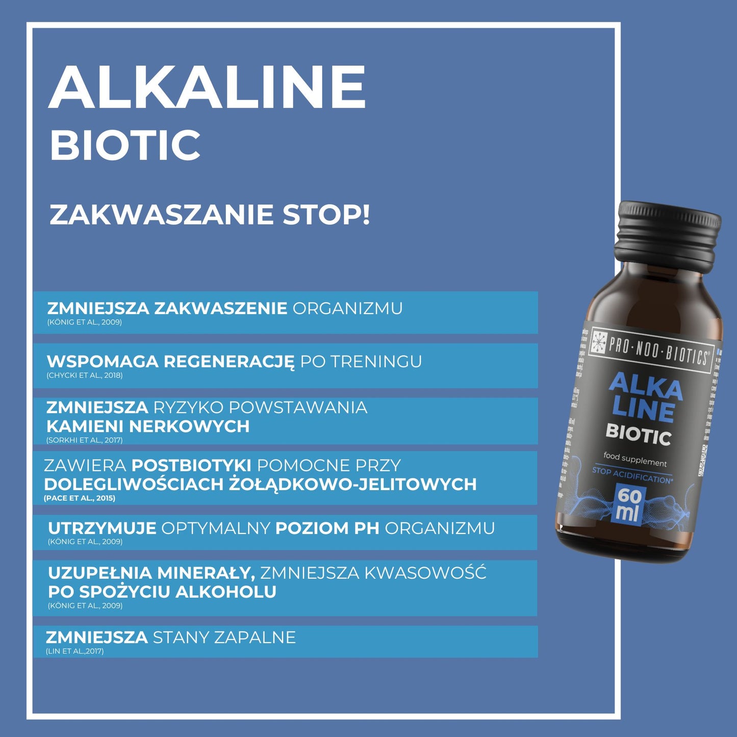 ALKALINE BIOTIC - zredukuj zakwaszenie organizmu