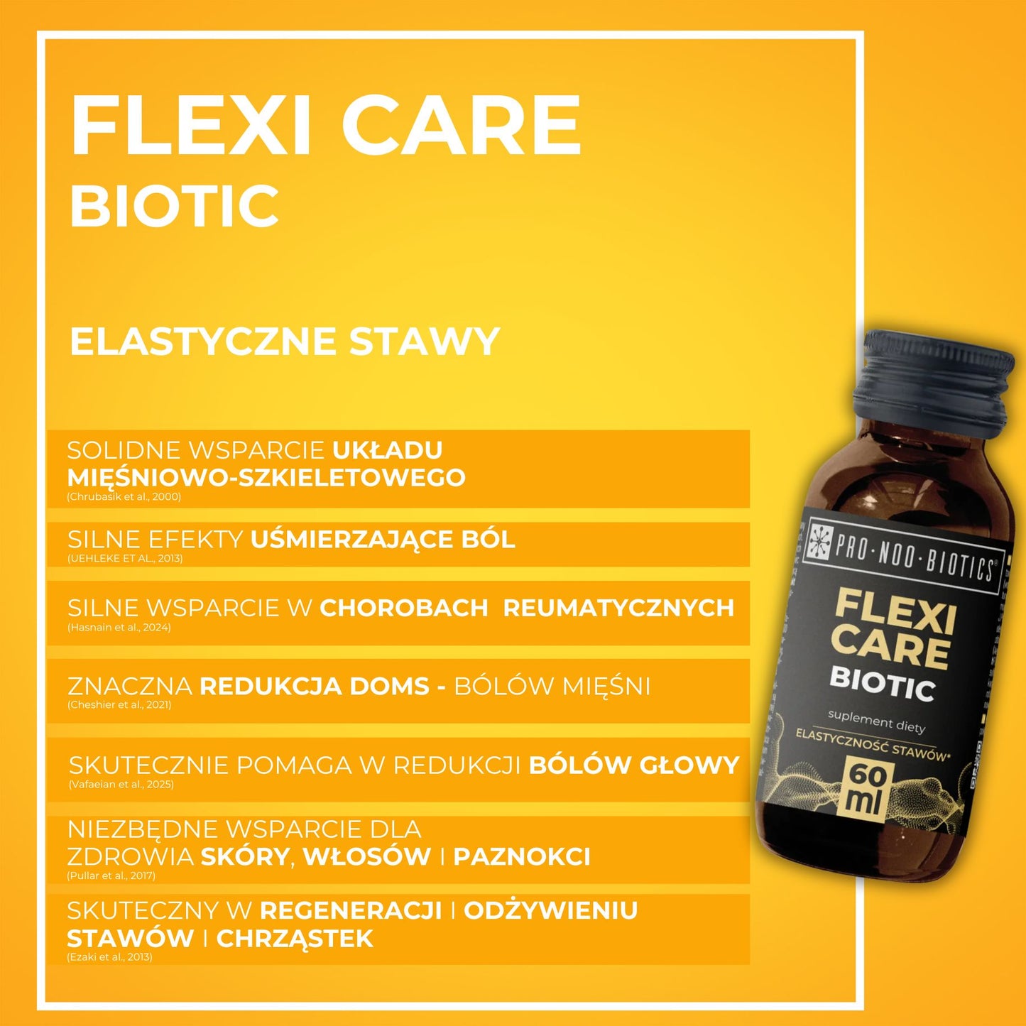 FLEXI CARE BIOTIC - naturalny środek na stawy i przeciwbólowy nowej generacji